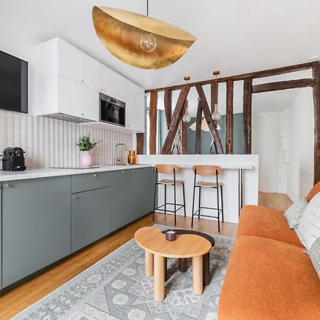 Ferienwohnung Brand New Luxury Flat In Parc Monceau - Batignolles Paris Exterior foto